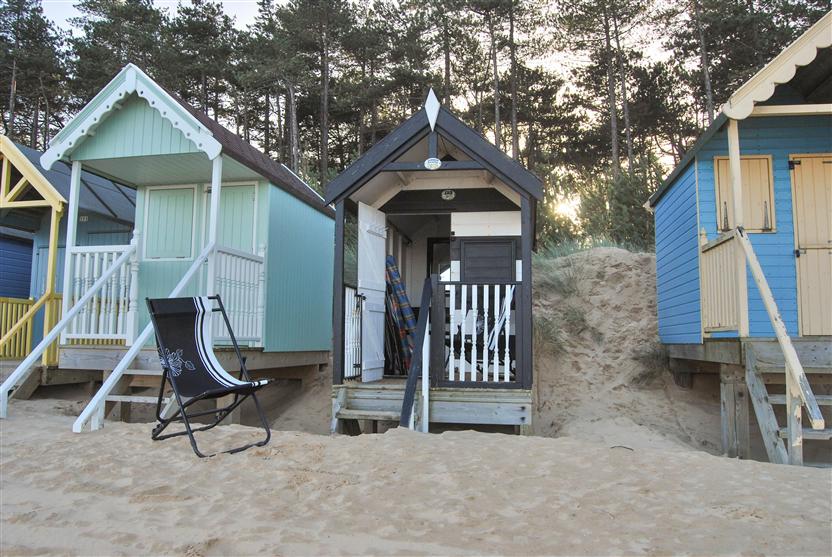 Beach Hut 193, Wells Beach a british holiday cottage for 1 in , 