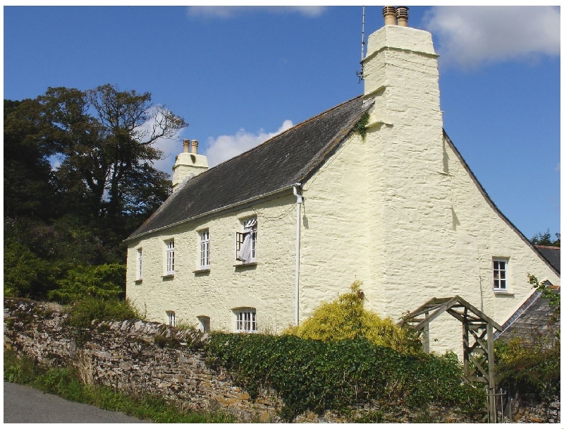 Tregonhawke Farmhouse a british holiday cottage for 12 in , 