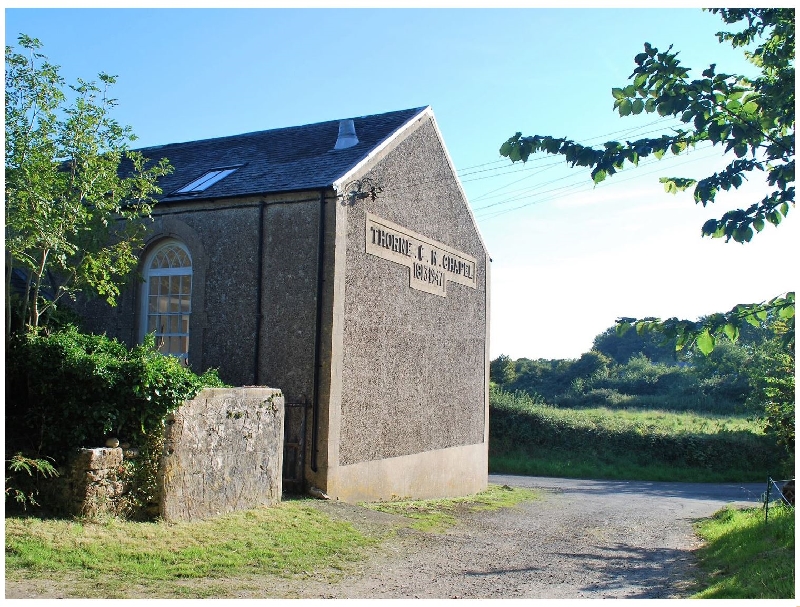 Thorne Chapel a british holiday cottage for 6 in , 