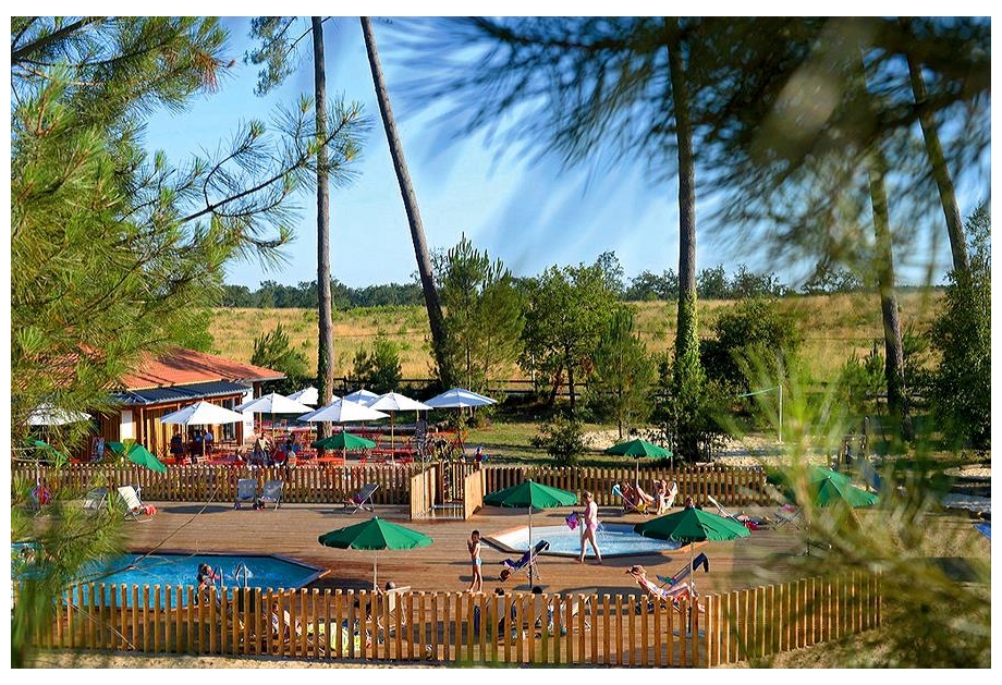 Campsite Huttopia Landes Sud, Saint-Michel-Escalus,Aquitaine,France