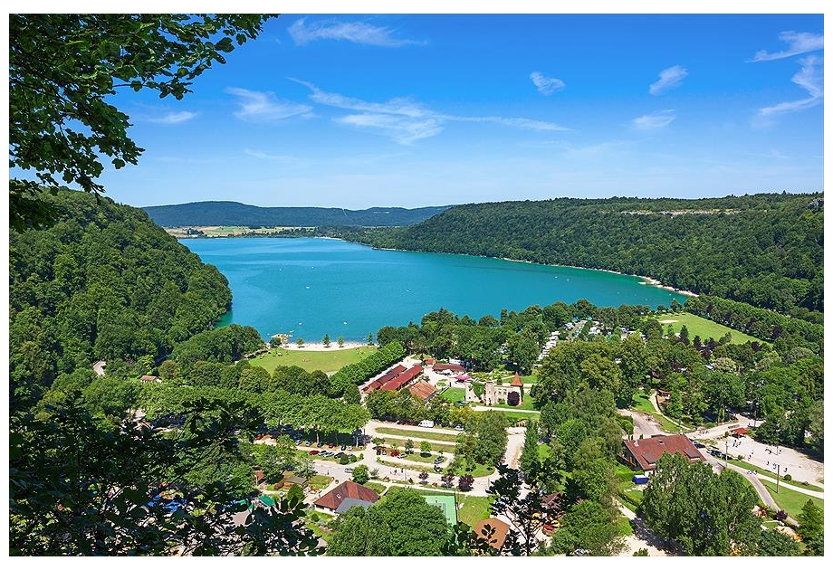 Campsite Domaine de Chalain, Doucier,Franche Comte,France
