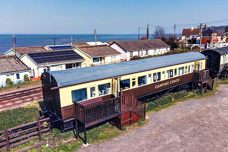 Railway Carriage a british holiday cottage for 6 in , 